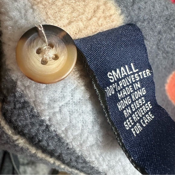 Denim Co Denim Removable Fleece Blanket Lined Toggle Button Pocket Coat Womens S - Picture 13 of 14